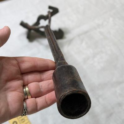 Brass "A" Branding Iron