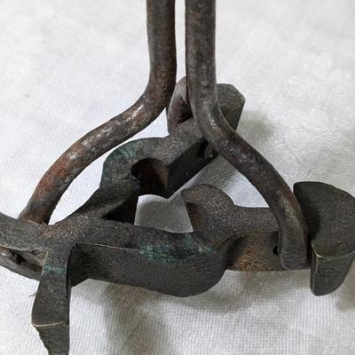 Brass "A" Branding Iron