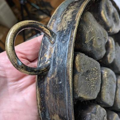 Antique Brass Copper kueh Boluh Mould