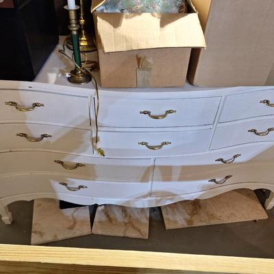 White dressers w/ mirror
