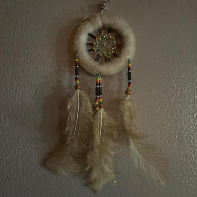 Sale Photo Thumbnail #2: Vintage hand made dream catcher