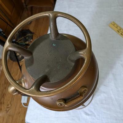 Antique Geo. W. Deiner Copper Foam Fire Extinguisher