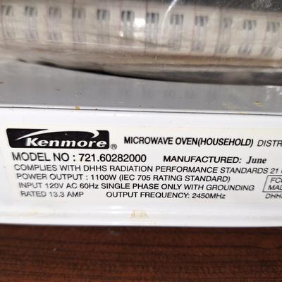 Kenmore microwave