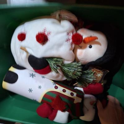 Snowman Tote