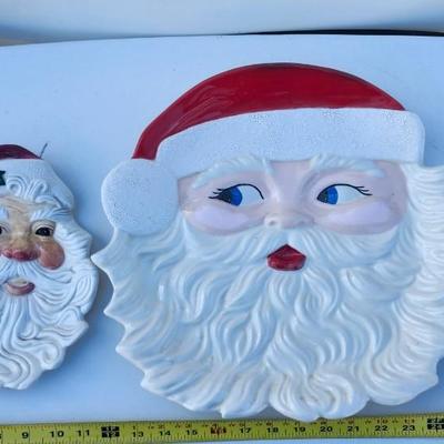 Christmas Lot, including Ceramic Lighted Christmas Tree Painted & Flock