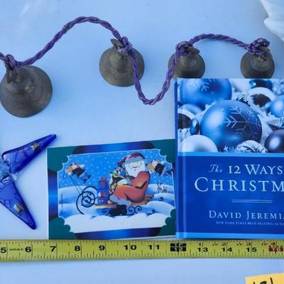 Christmas Lot, including Ceramic Lighted Christmas Tree Painted & Flock