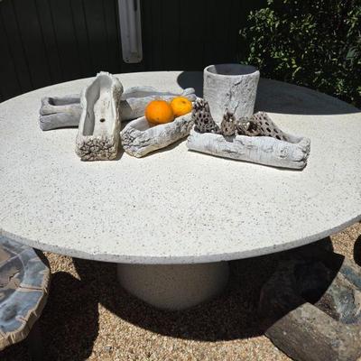 Sale Photo Thumbnail #88: Terrazzo table 70% off now $609  55" dia