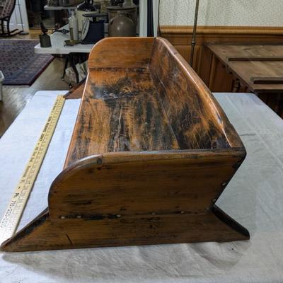 Antique Wooden Carriage Bench