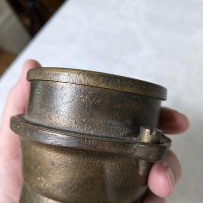 Vintage Neptune Trident Brass Water Meter