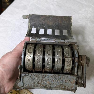 American Counting Machine, Mechanical Circa 1897