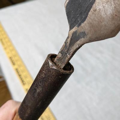 Vintage Hand Forged African Zulu Spear Head Rustic