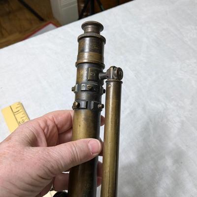 Early 19th Century Ship Telescope with Level