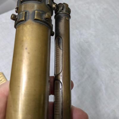 Early 19th Century Ship Telescope with Level
