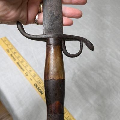 Early 19th C Hand Forged Sword