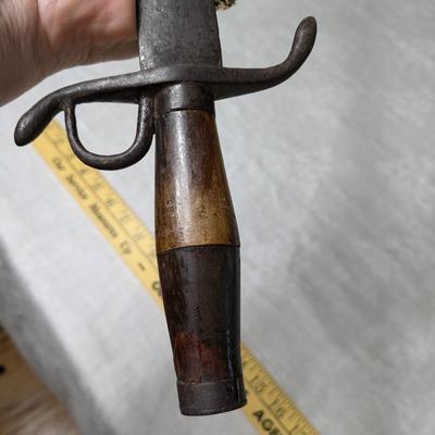 Early 19th C Hand Forged Sword