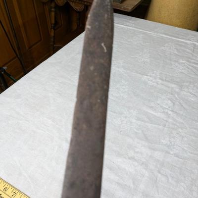 Early 19th C Hand Forged Sword