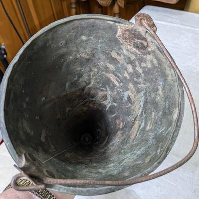 Antique Copper/Brass Fire Hose Nozzle