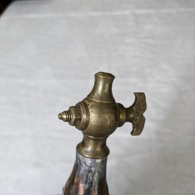 Antique Copper/Brass Fire Hose Nozzle