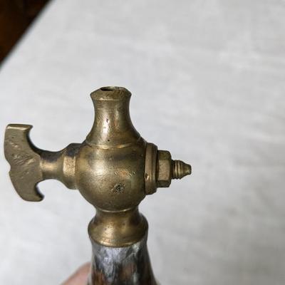 Antique Copper/Brass Fire Hose Nozzle