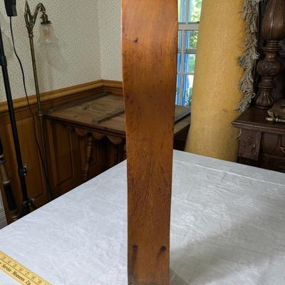 Antique Saddlers Wood Vice Tool, Leather Sewing