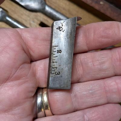 RARE Early Complete Set of 14 RUSSELL JENNINGS Auger Bits in its Original 3 Tiered Box