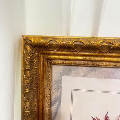 Yuriko Takata Tulip Limited Edition Art Print Framed/Matted #87 28x22 inches