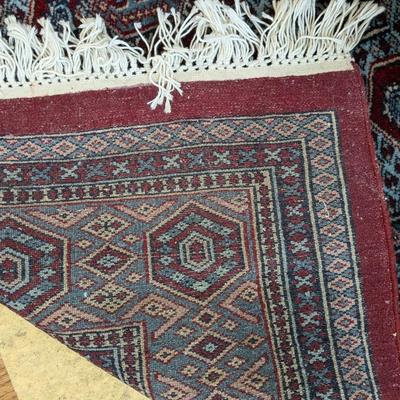 Vintage Persian Hand Woven Wool Rug