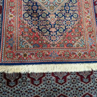 Vintage Persian Hand Woven Wool Rug