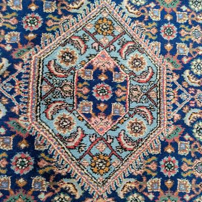 Vintage Persian Hand Woven Wool Rug