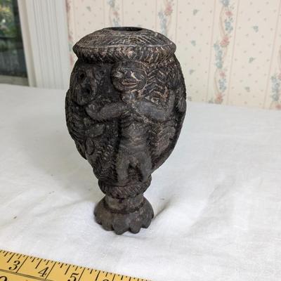Rare Antique Clay Pipe, South America