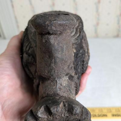 Rare Antique Clay Pipe, South America