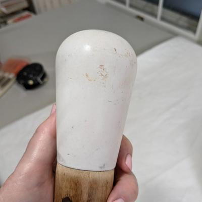 Vintage Standard Trenton Mortar and Coors Pestle 12"