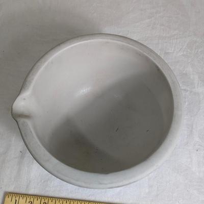 Vintage Standard Trenton Mortar and Coors Pestle 12"