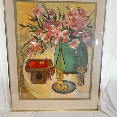 Original Art By Hellen Latta Abstract Painting 37Hx29”