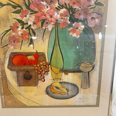 Original Art By Hellen Latta Abstract Painting 37Hx29”