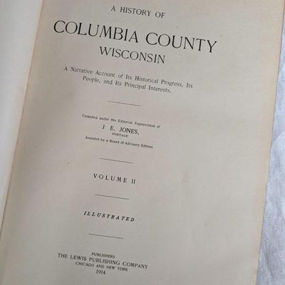1914 Vol. I and II History of Columbia County