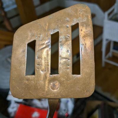 Vintage Set of 5 Piece Copper Cooking Utensils