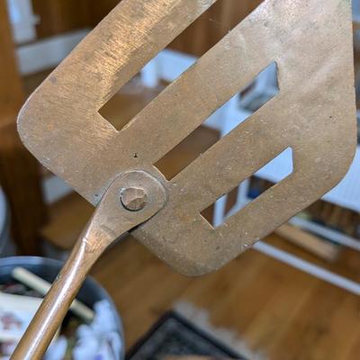 Vintage Set of 5 Piece Copper Cooking Utensils