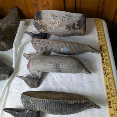 Set of 4 Antique Duck Decoys
