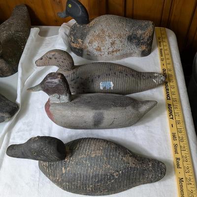 Set of 4 Antique Duck Decoys