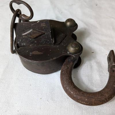 Antique Padlock, May be from London