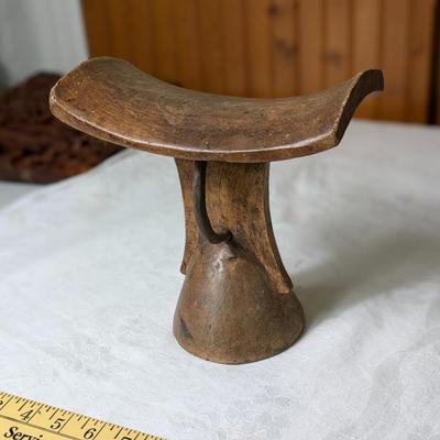 Antique African Ethiopian Headrest