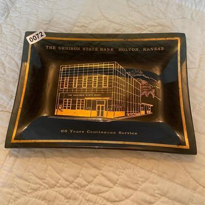 Denison State Bank tray
