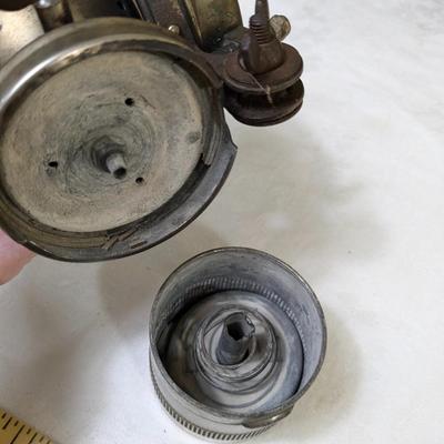 Antique Badger Brass Co Bicycle Lantern, Kenosha, Wi