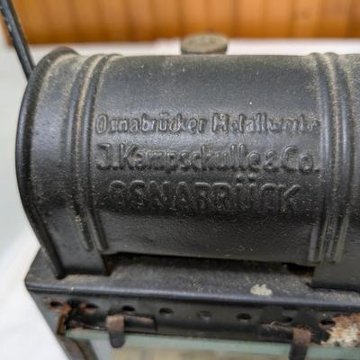 Antique OSNABRUCK KAMPSCHULTE & CO. 1954 Lantern