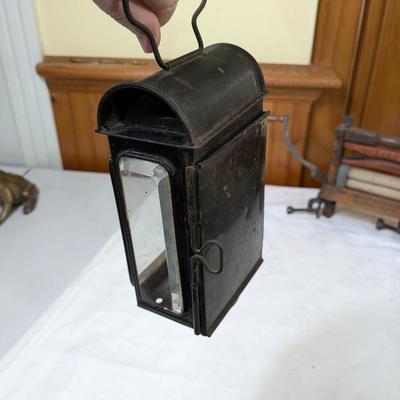 Antique S. Maw Son and Sons Bicycle Lantern