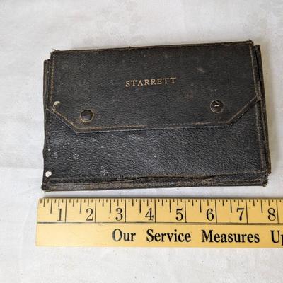Rare Vintage Starrett No. 900 Apprentice Set Of Machinist Tools