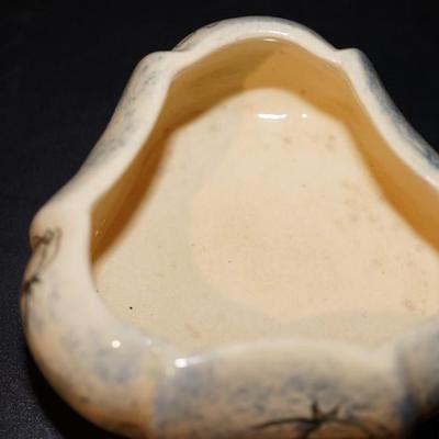 PAULINE POTTERY COVERED TRINKET JAR - UNMARKED