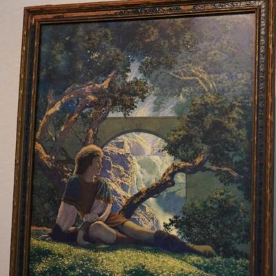 MAXFIELD PARRISH PRINT "PRINCE"