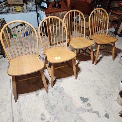 4 Solid wood Chairs